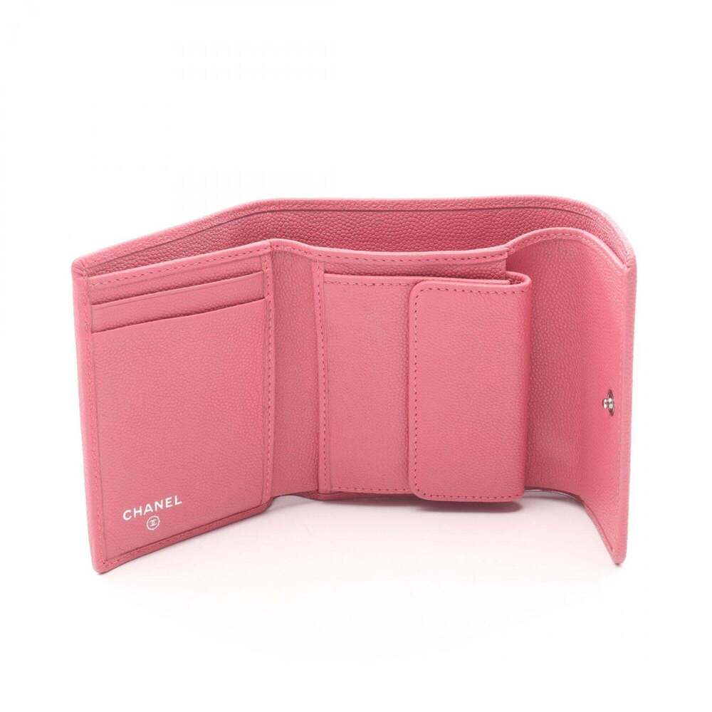 CHANEL Pink Caviar Leather Wallet - Picture 3 of 8